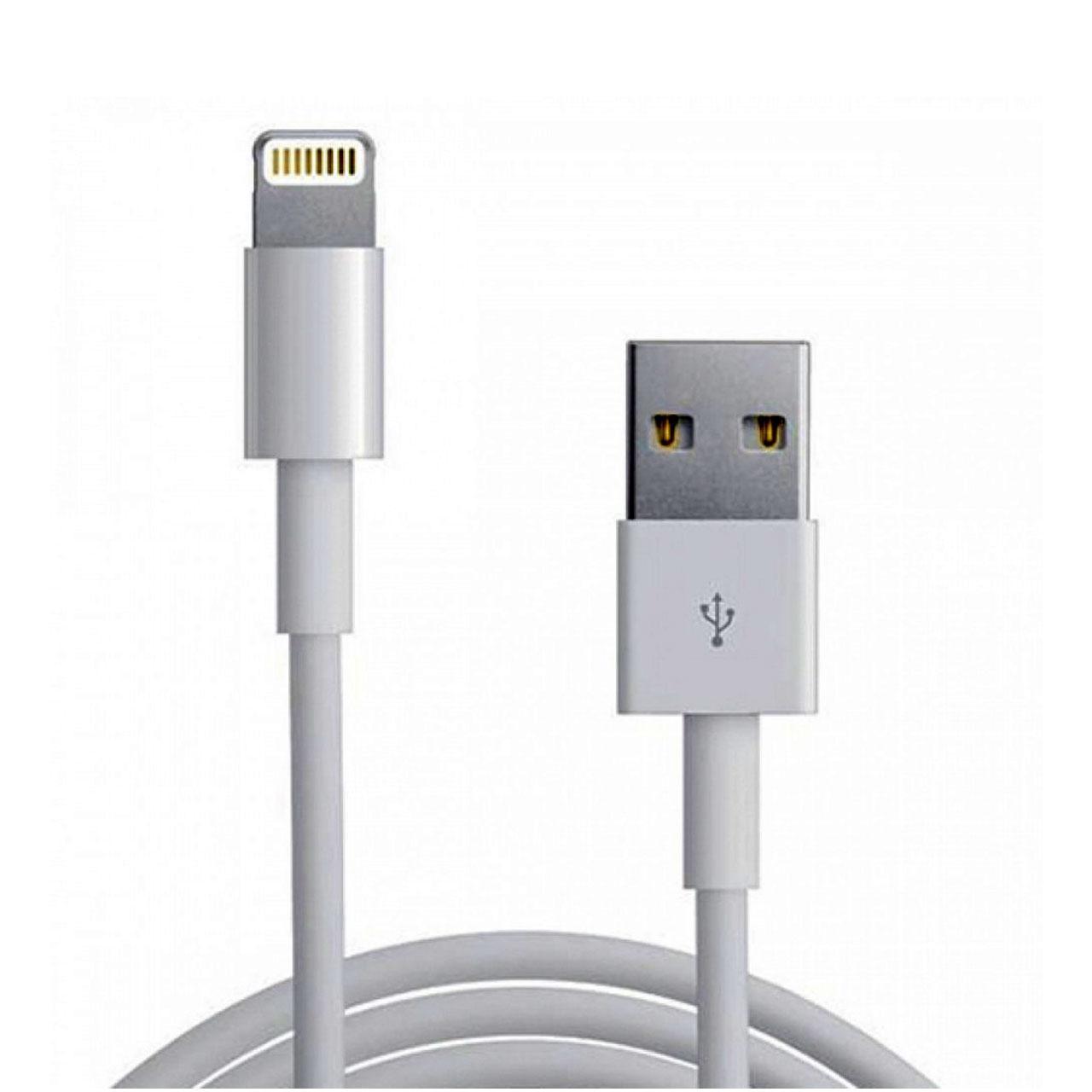 کابل شارژر اورجینال اپل  apple lightning cable