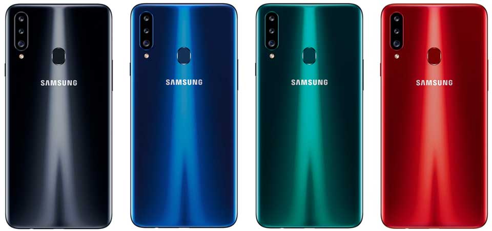 گوشی موبایل سامسونگ مدل Galaxy A20s  دو سیم کارت ظرفیت 32 گیگابایت