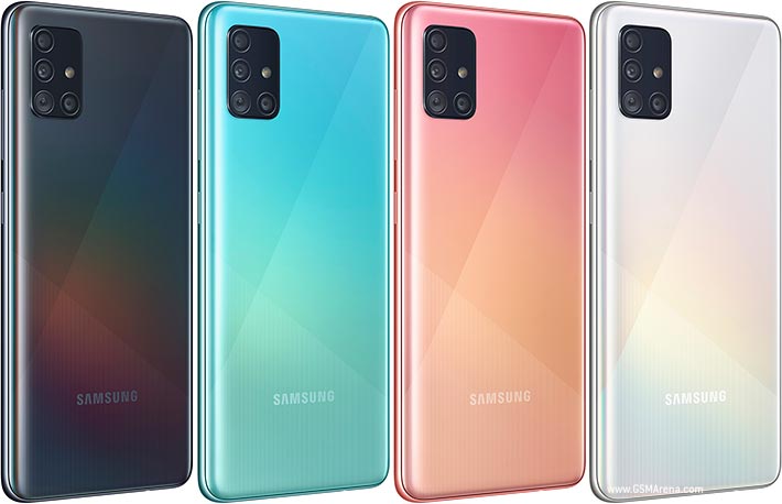 گوشی موبایل سامسونگ مدل Galaxy A51 دو سیم کارت ظرفیت 256گیگابایت