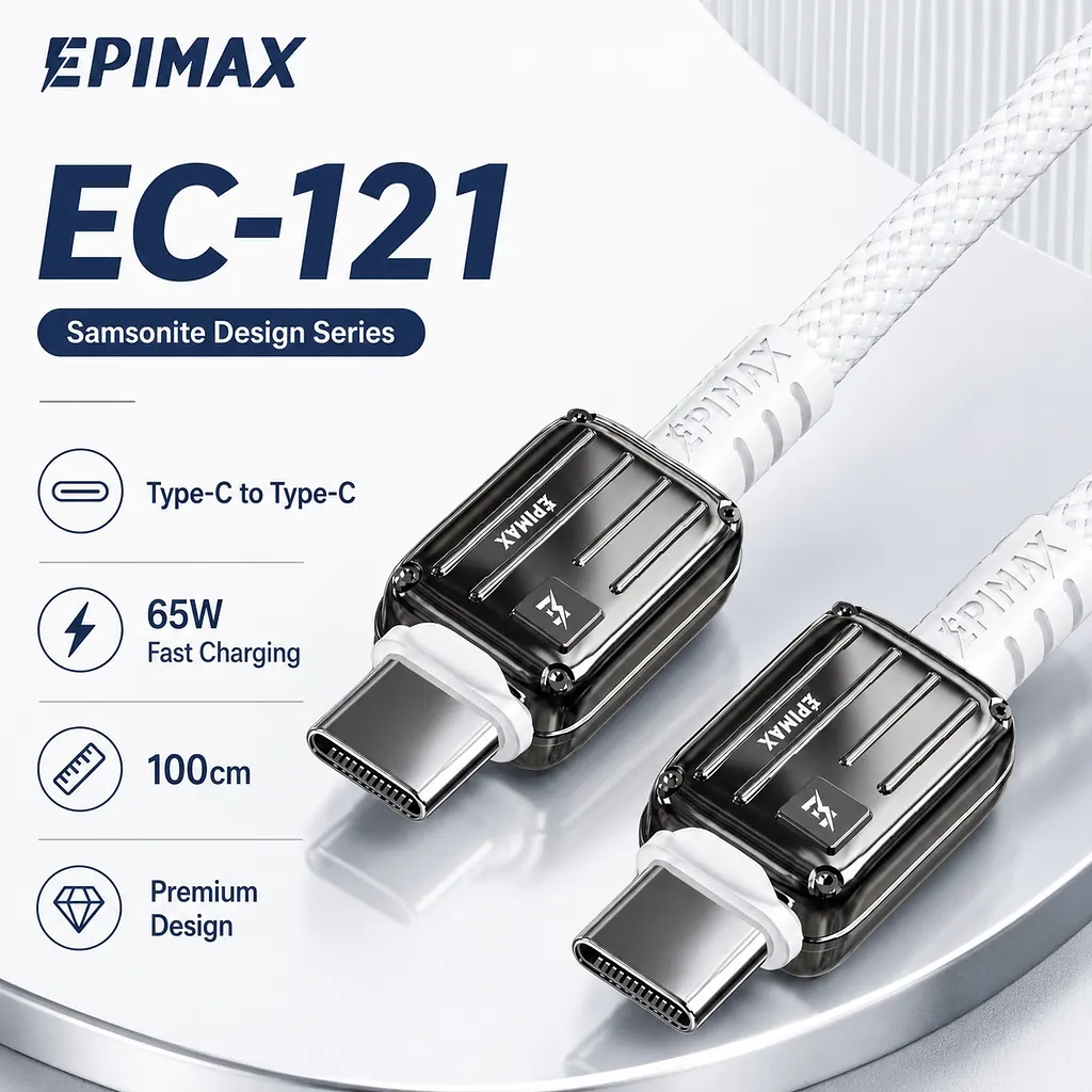 کابل دو سر تایپ سی اپیمکس EC121